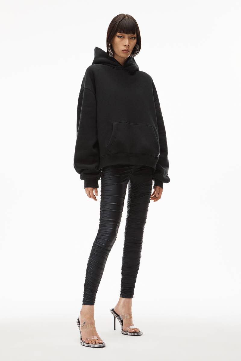 HOODIE IN DENSE FLEECE 6