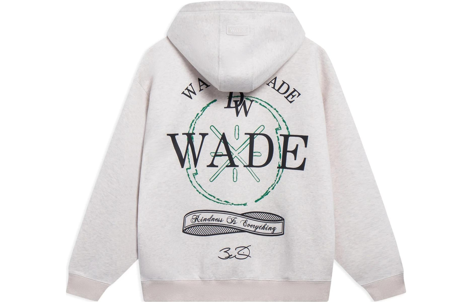Li-Ning Way Of Wade Graphic Hoodie 'Light Grey' AWDT141-10 - 2