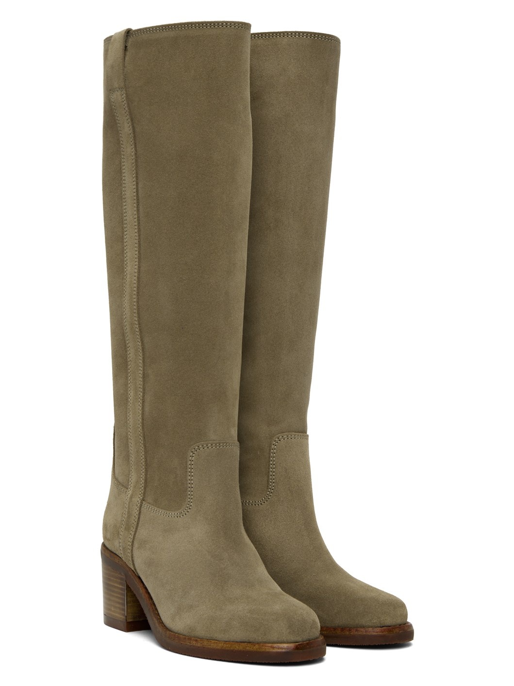 Taupe Seenia Tall Boots - 4