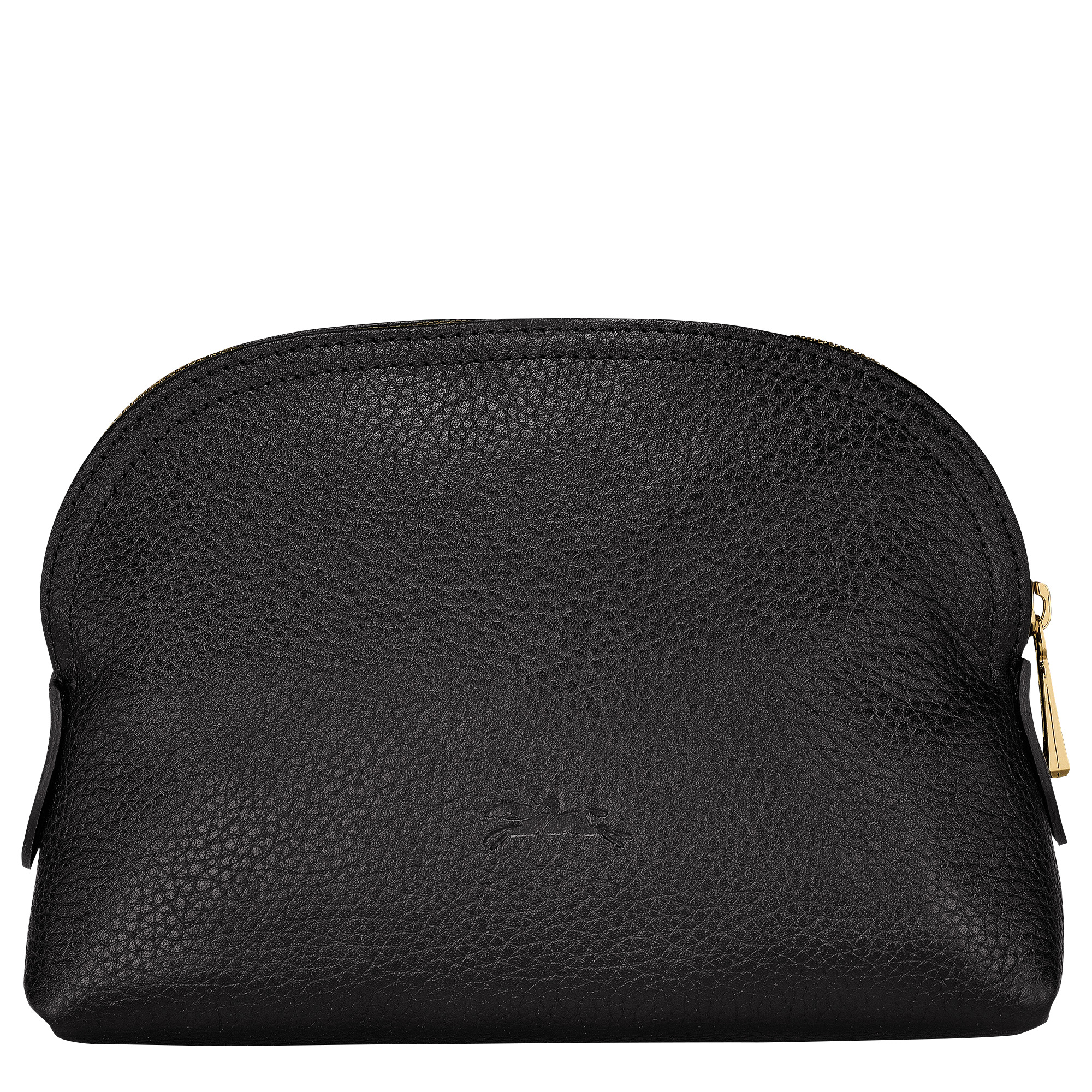 Le Foulonné Pouch Black - Leather - 3