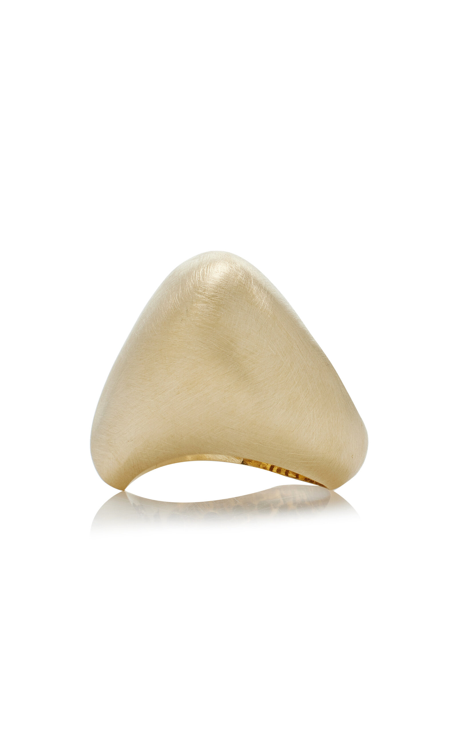 14K Yellow Gold Heart Ring gold - 4