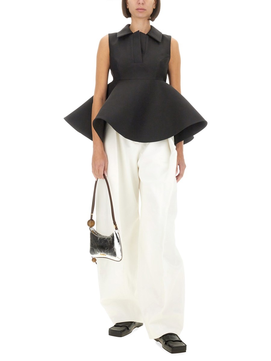 SHOULDER TOP WITH RUFFLES - 2