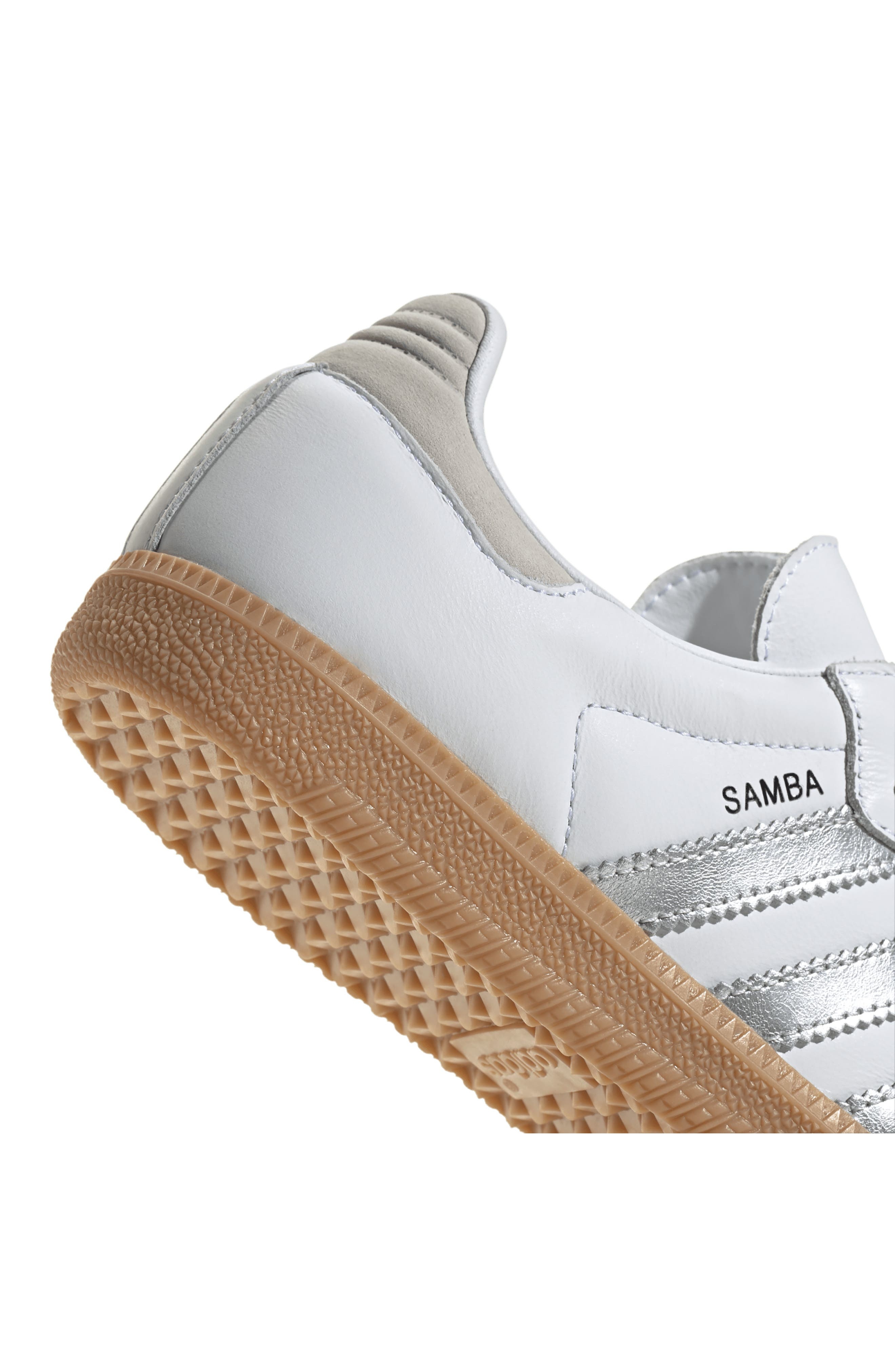 adidas Gender Inclusive Samba OG Sneaker in Ftwwht/sil at Nordstrom - 7