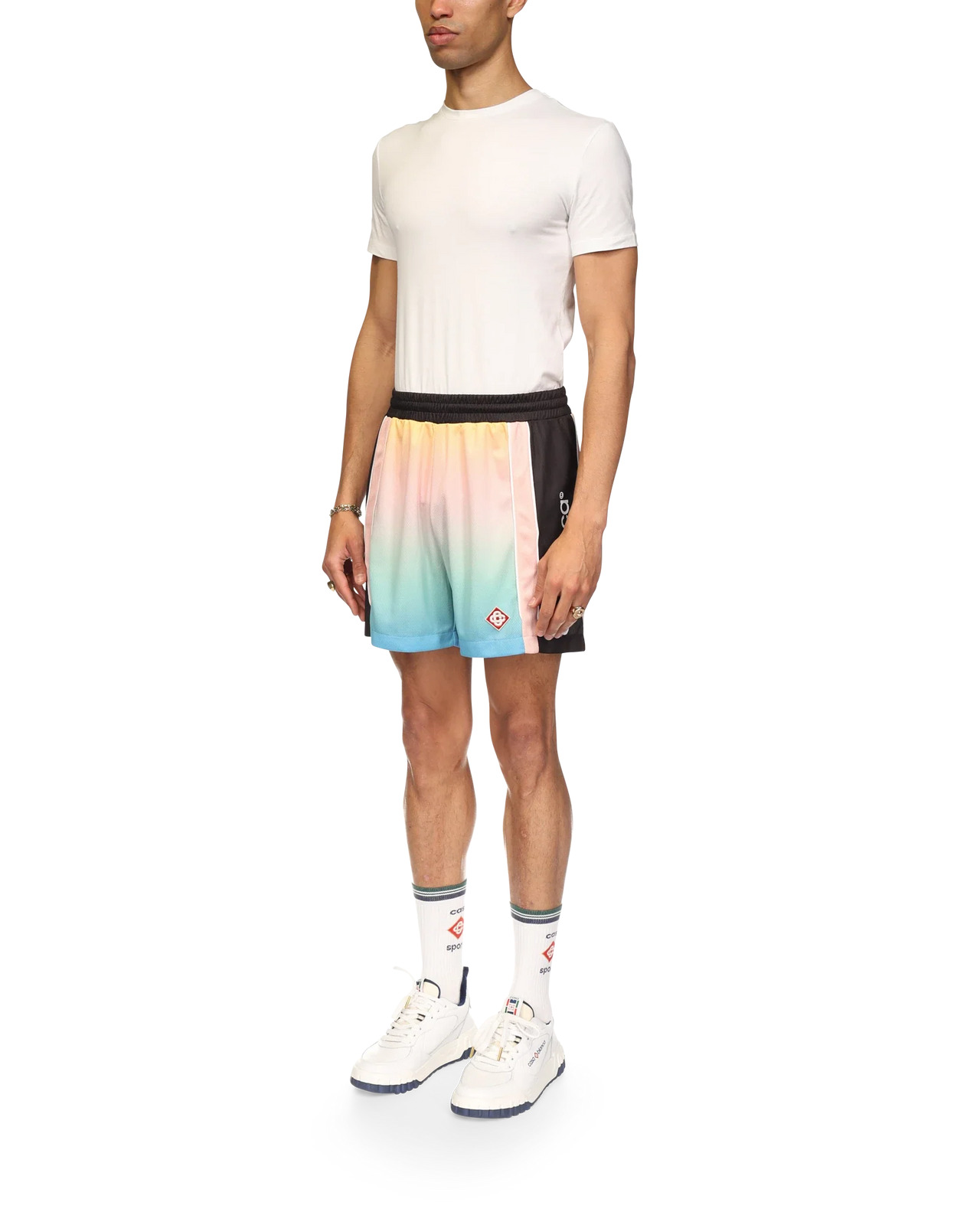Pastel Gradient Football Shorts - 3