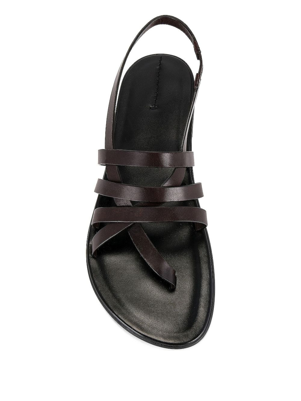 leather slingback sandals - 5