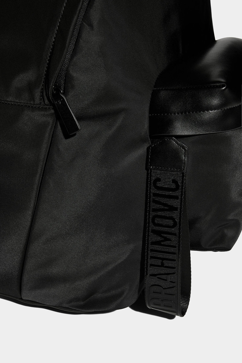 IBRA BLACK ON BLACK BACKPACK 4