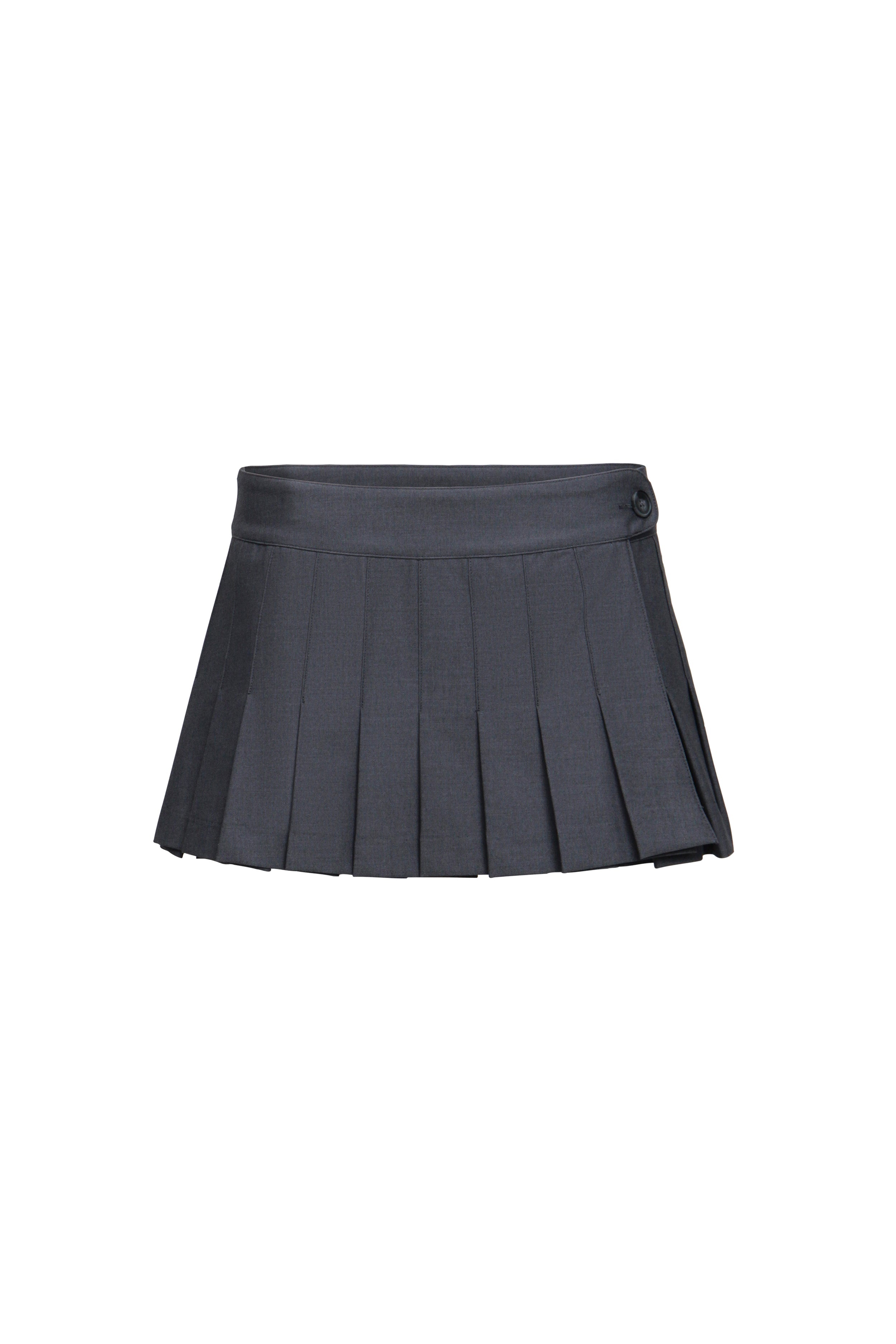 LYNETH PLEATED MINI SKIRT - 1