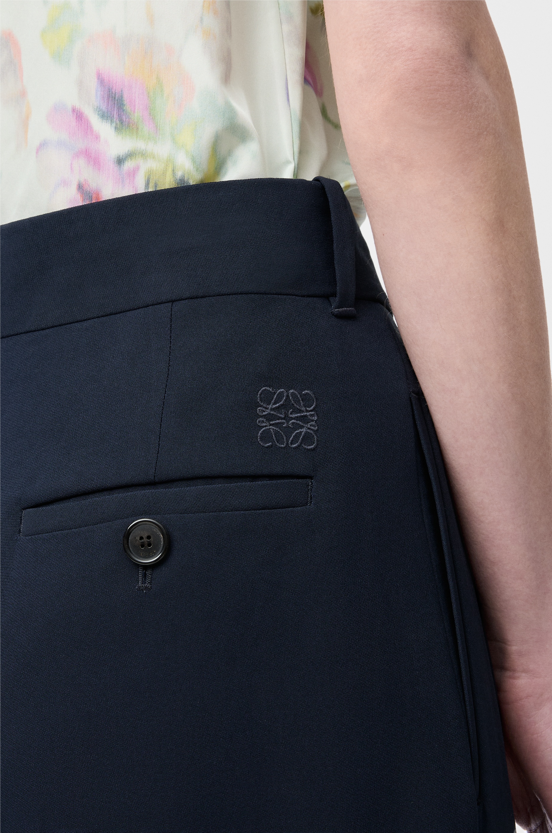 Trousers in stretch viscose - 5