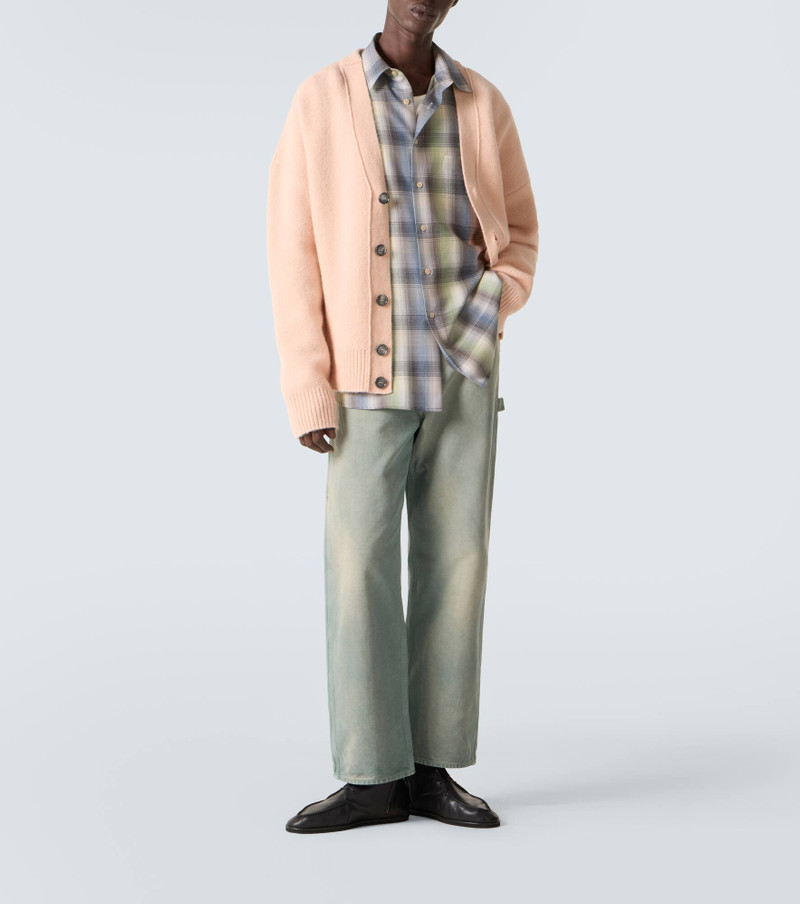 AURALEE Plaid wool shirt outlook