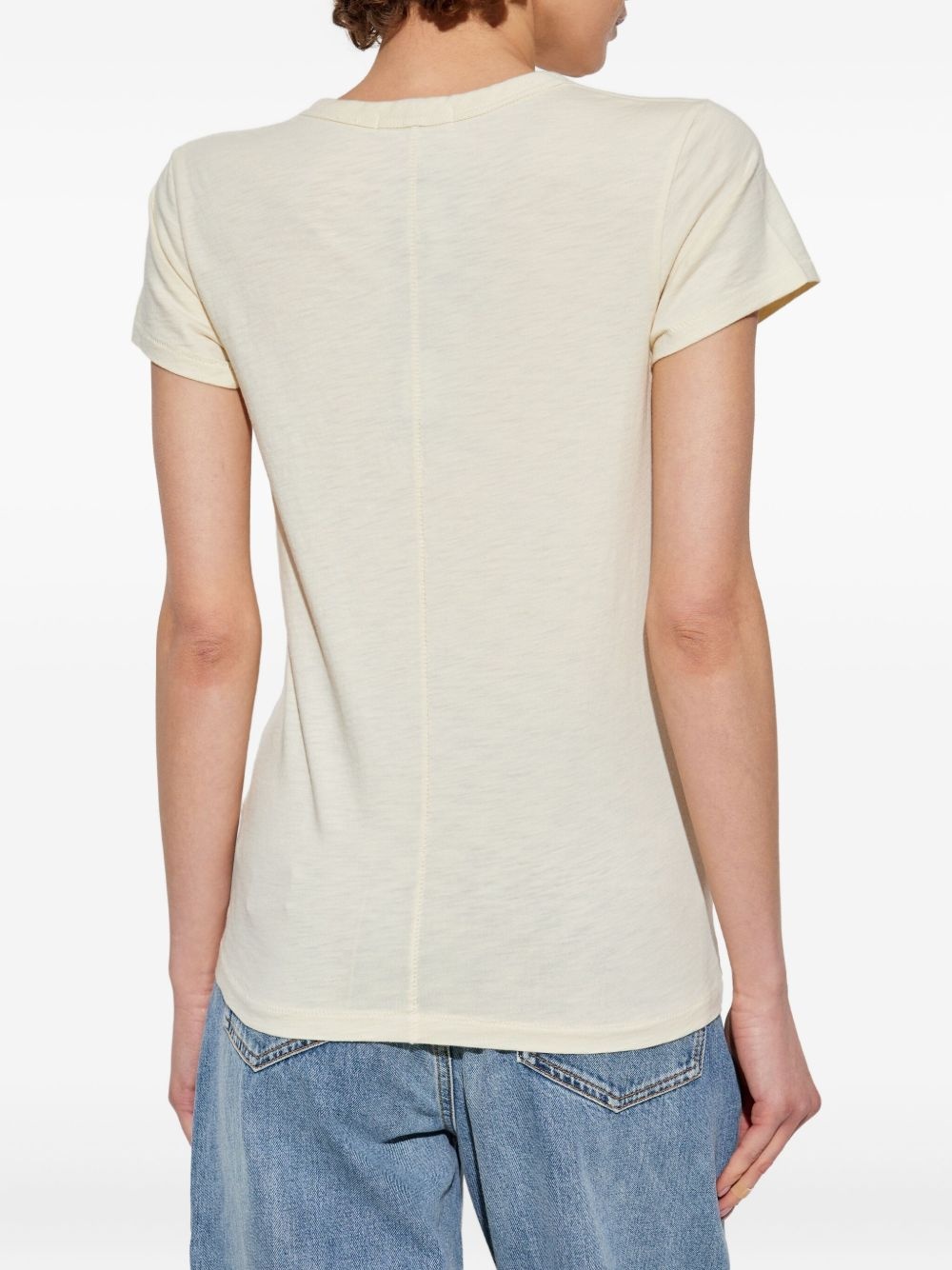 cotton T-shirt - 4