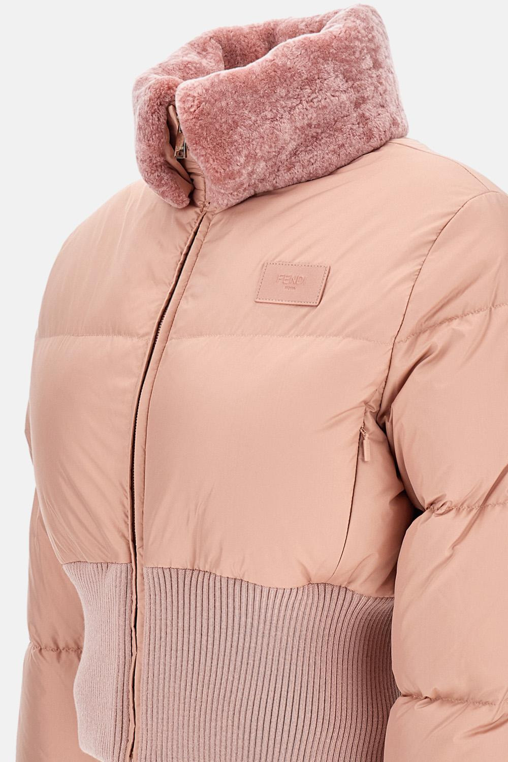 FENDI HERITAGE SHORT DOWN JACKET - 3