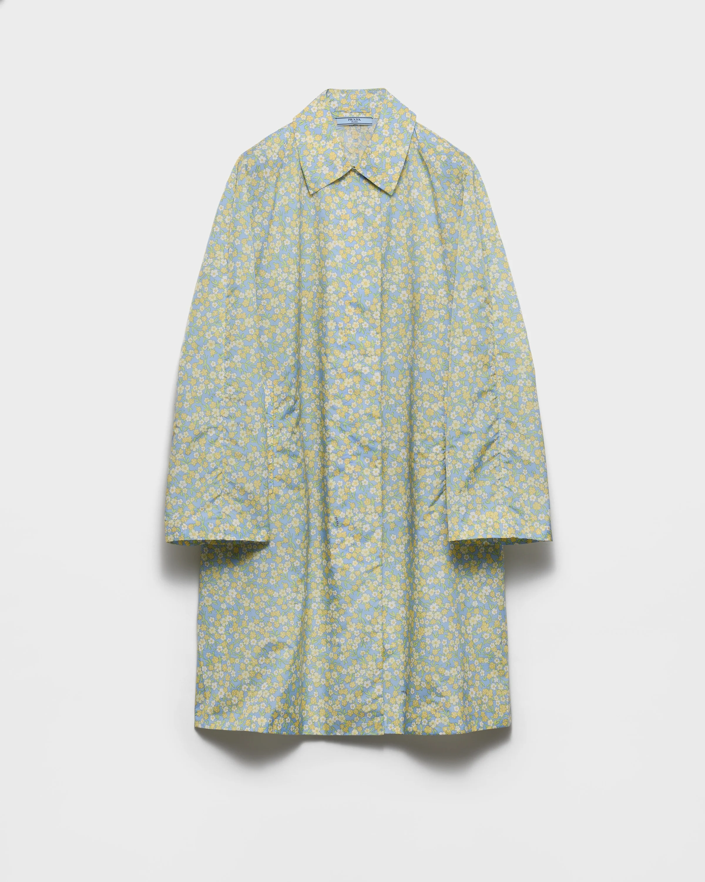 Printed Re-Nylon raincoat - 1