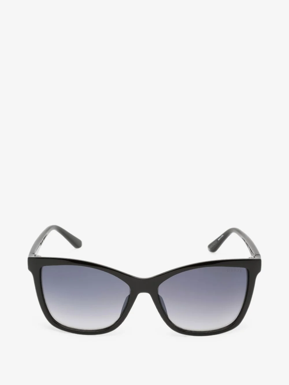 tortoiseshell-effect rectangle-frame sunglasses - 1