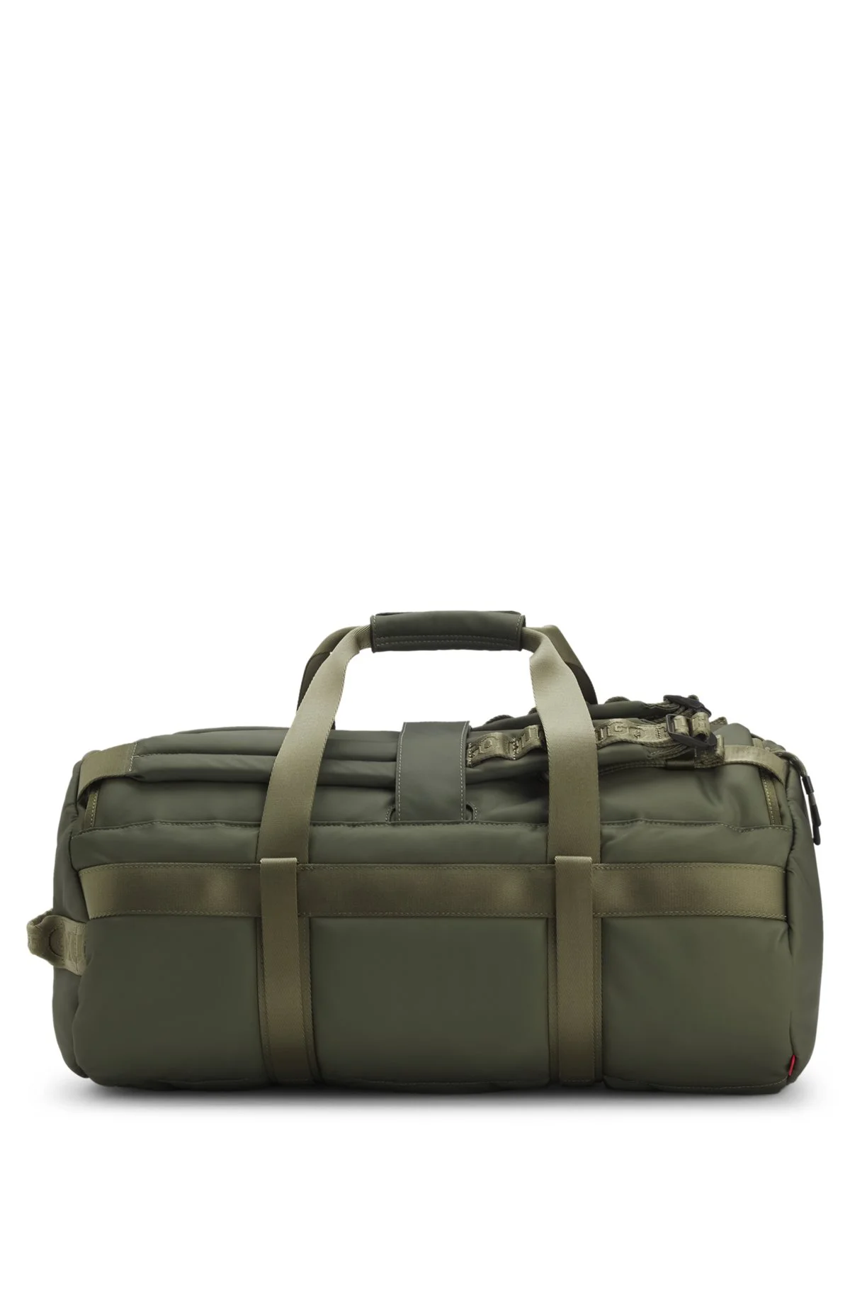 HOLDALL WITH BACKPACK STRAPS AND LOGO LETTERING - 1