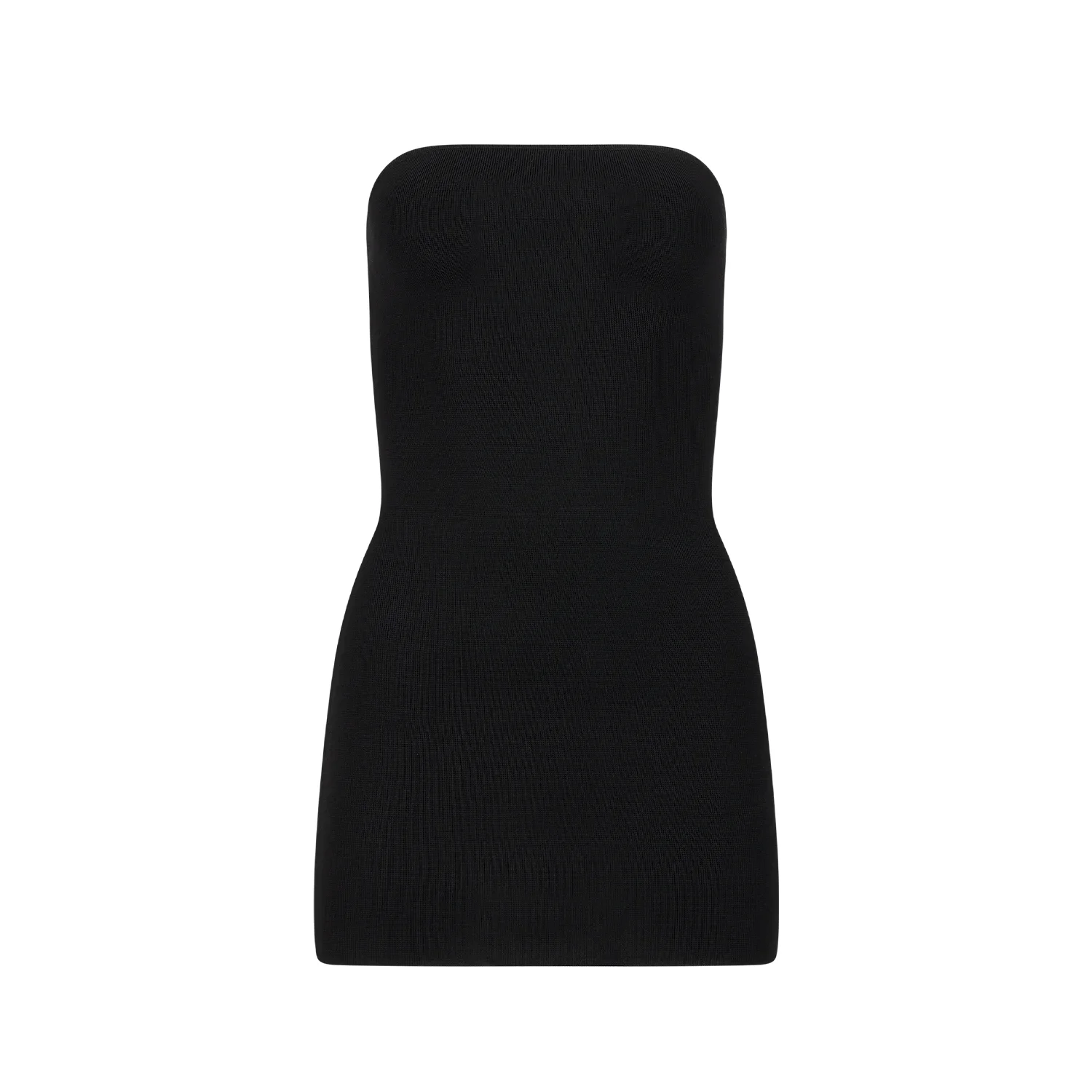 BANDEAU MINI DRESS BLACK - 1