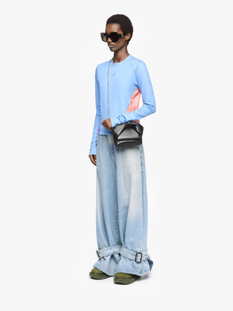 SMALL TWISTER - LEATHER TOP HANDLE BAG 6