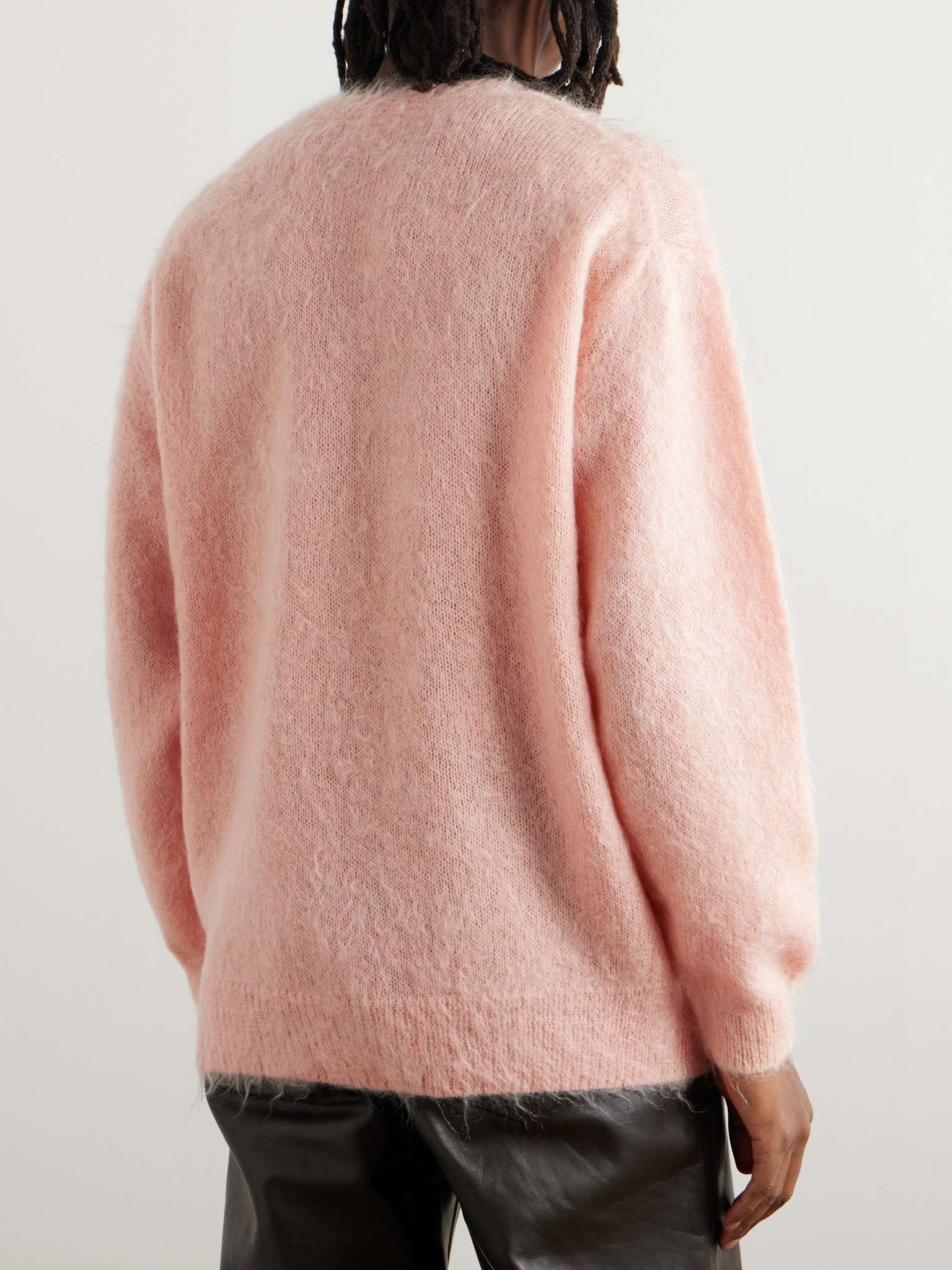 Oversized Brushed Mohair and Wool-Blend Sweater - 3