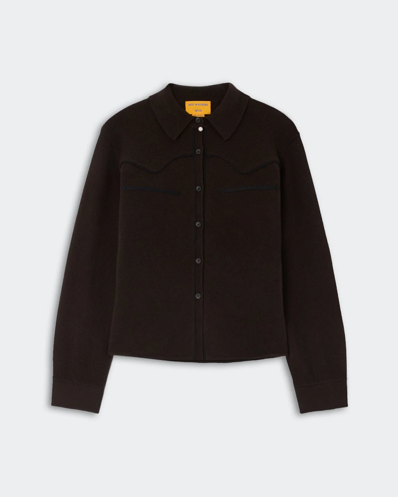 Cropped Western Shirt - 1