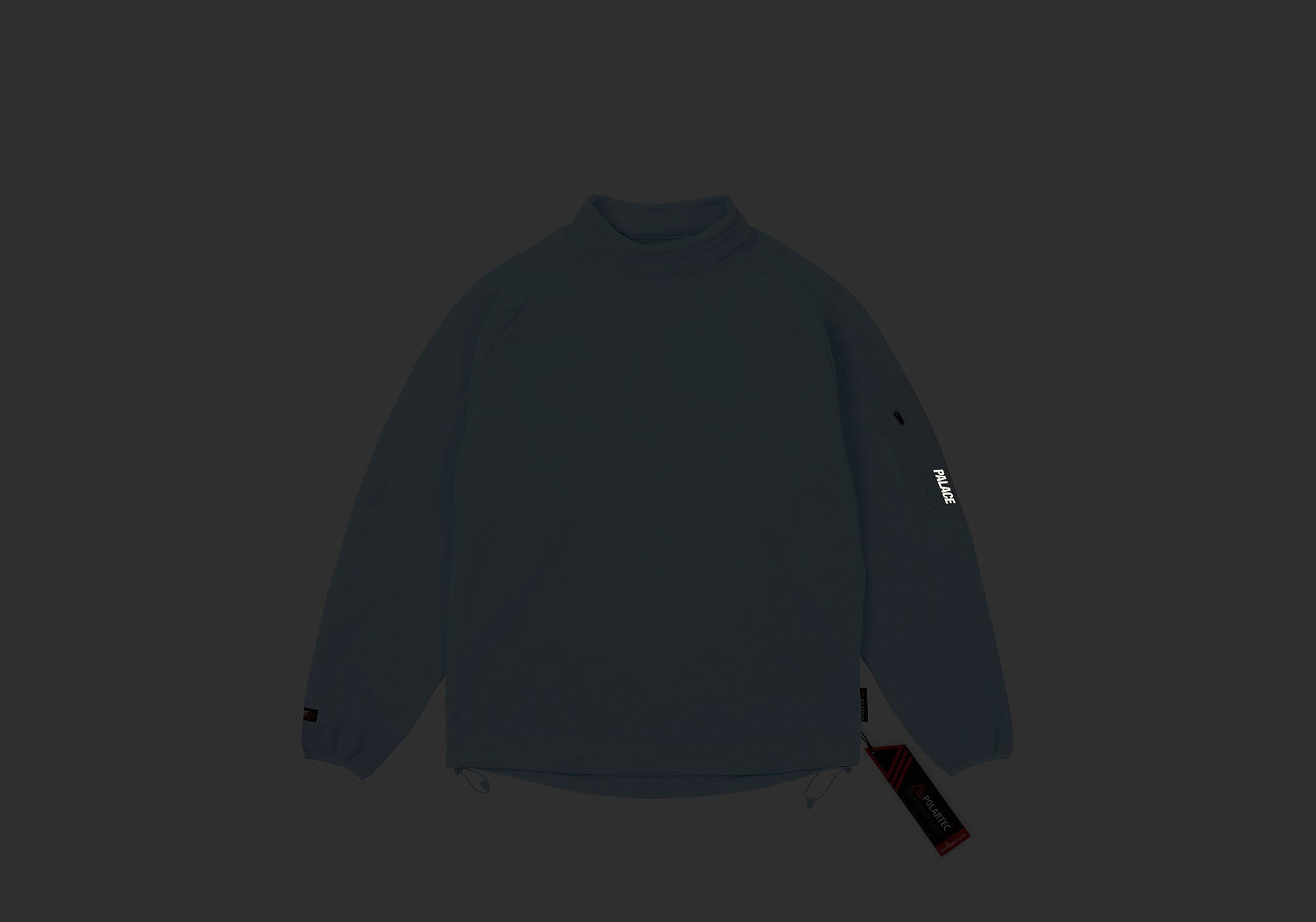 POLARTEC MOCK NECK LIGHT BLUE - 2