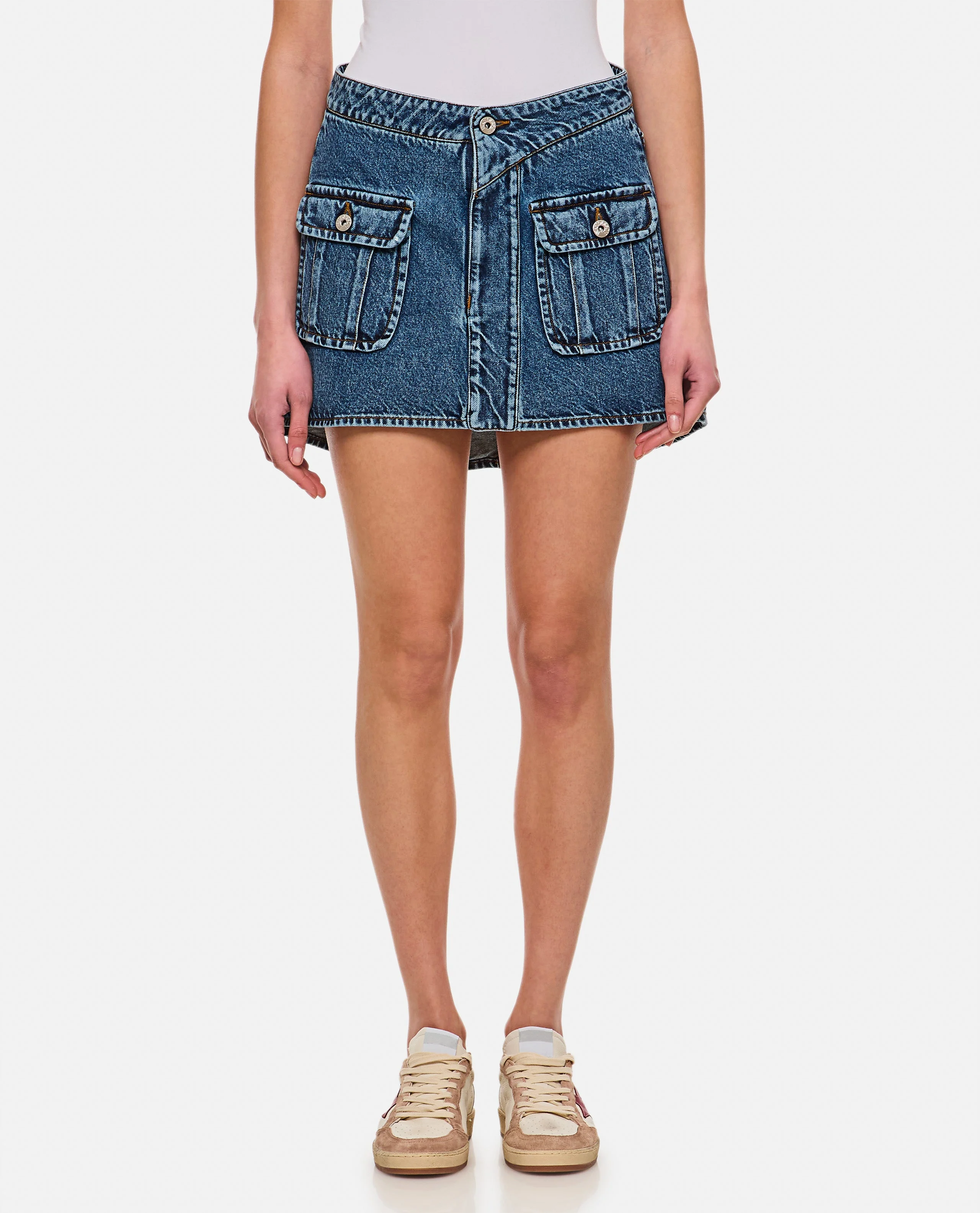 Jw Anderson Women Patch Pocket Mini Skirt - 1