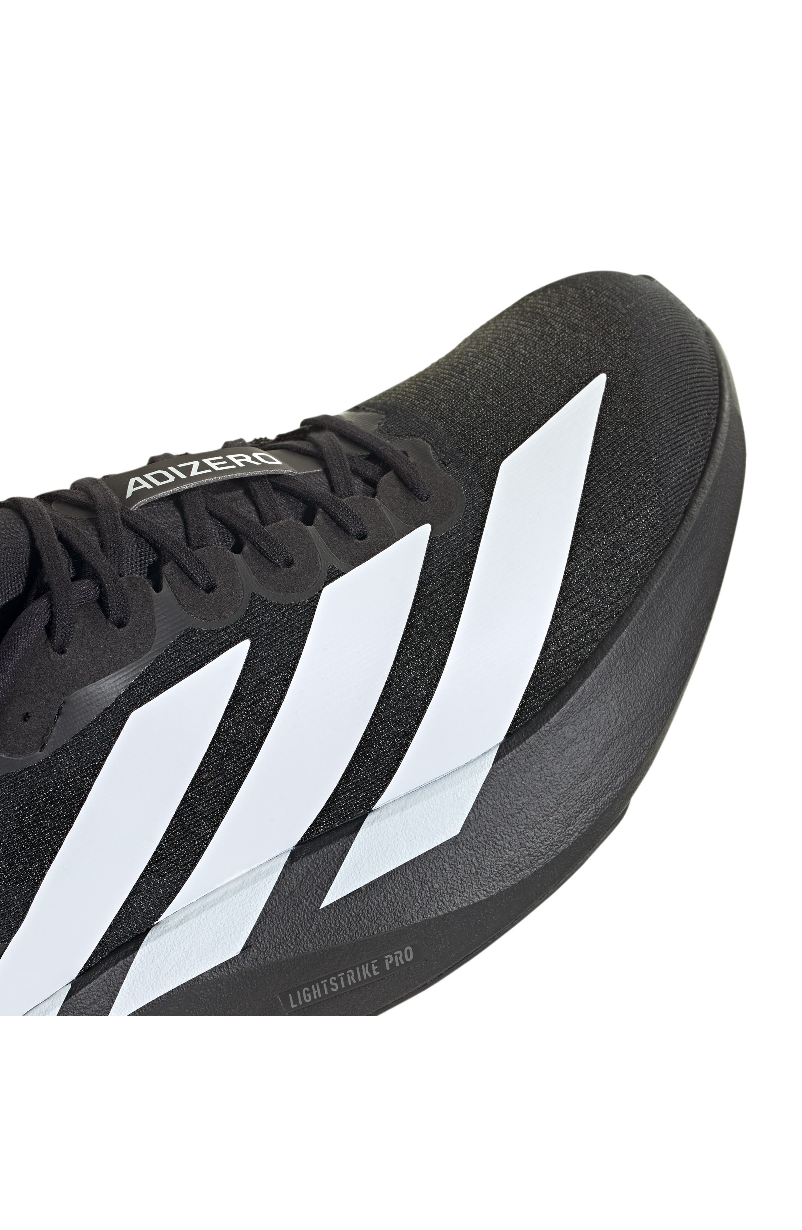 adidas Gender Inclusive Adizero Evo SL Running Shoe in Cblack/ftw at Nordstrom - 9