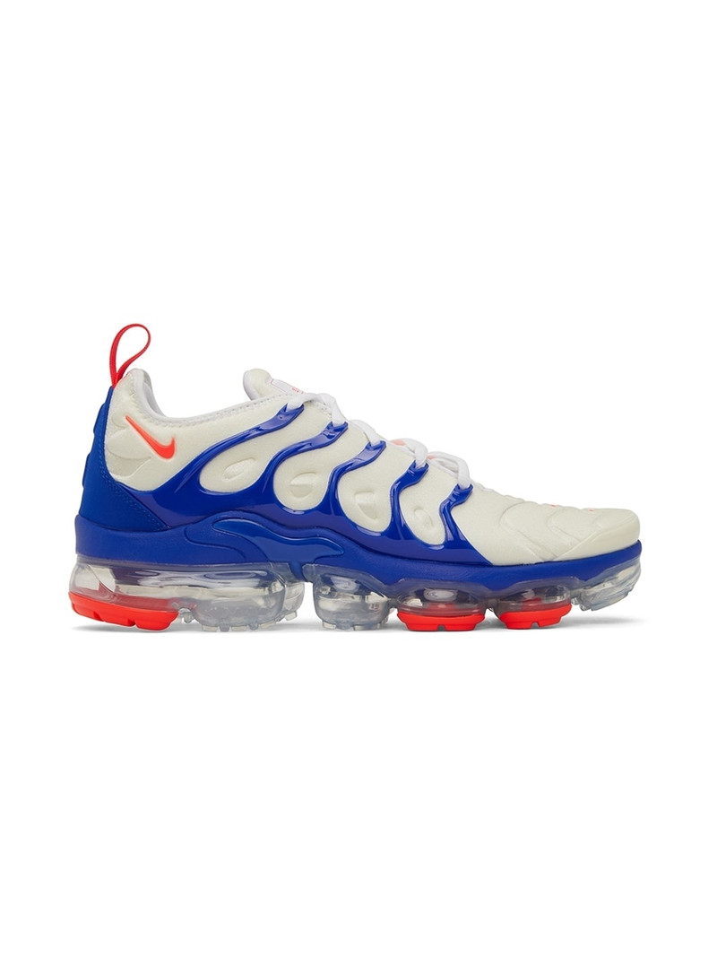 Off-White & Blue Air VaporMax Plus Sneakers - 1