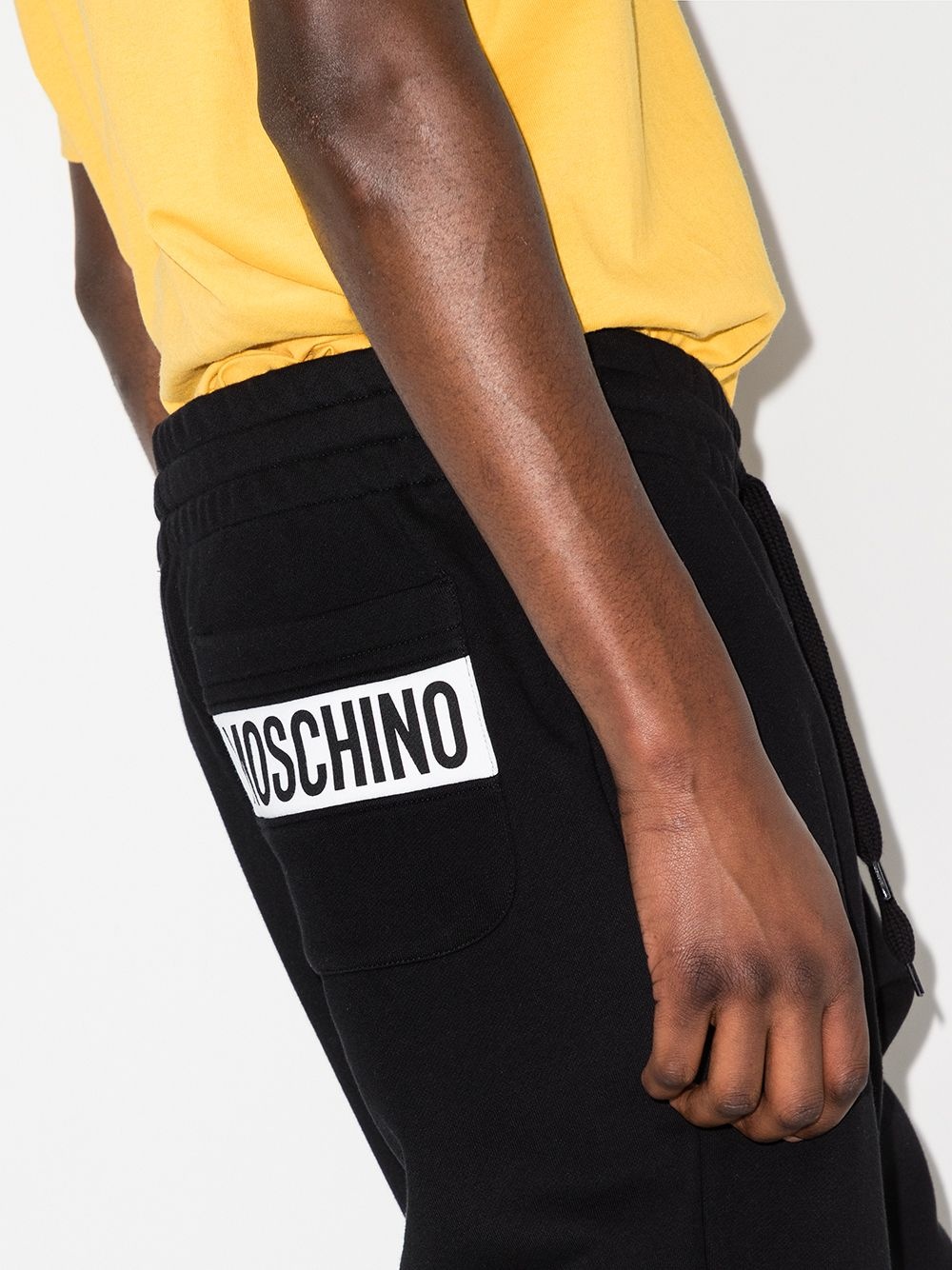 logo-patch track pants - 4