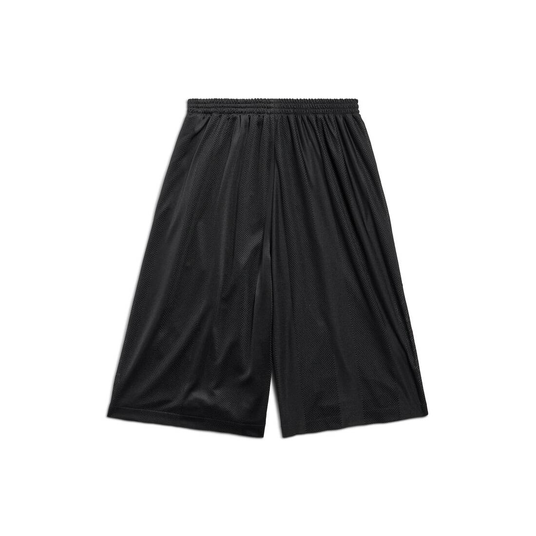 Men's Burning Unity Baggy Shorts in Black - 6