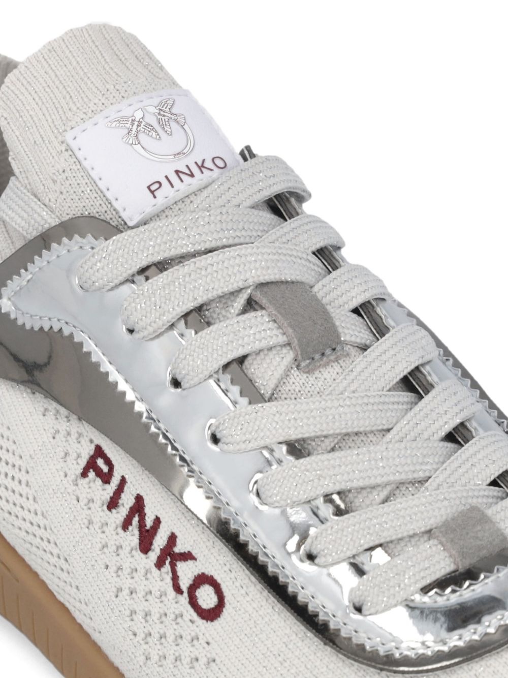 panelled sneakers - 7