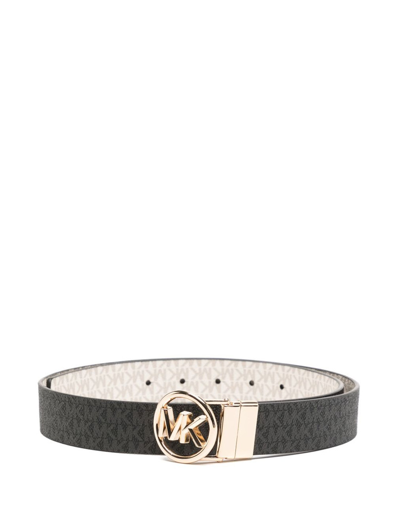 all-over logo print belt 1