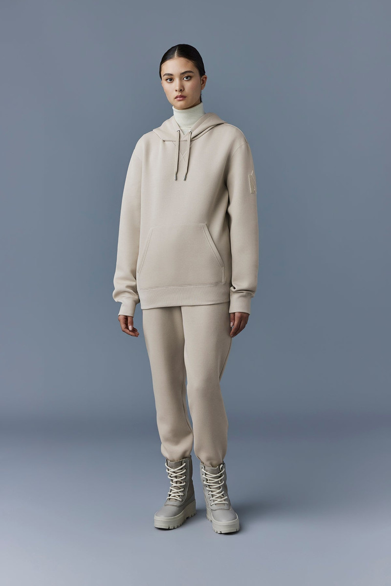 MACKAGE KRYS hoodie with velvet embroidery outlook