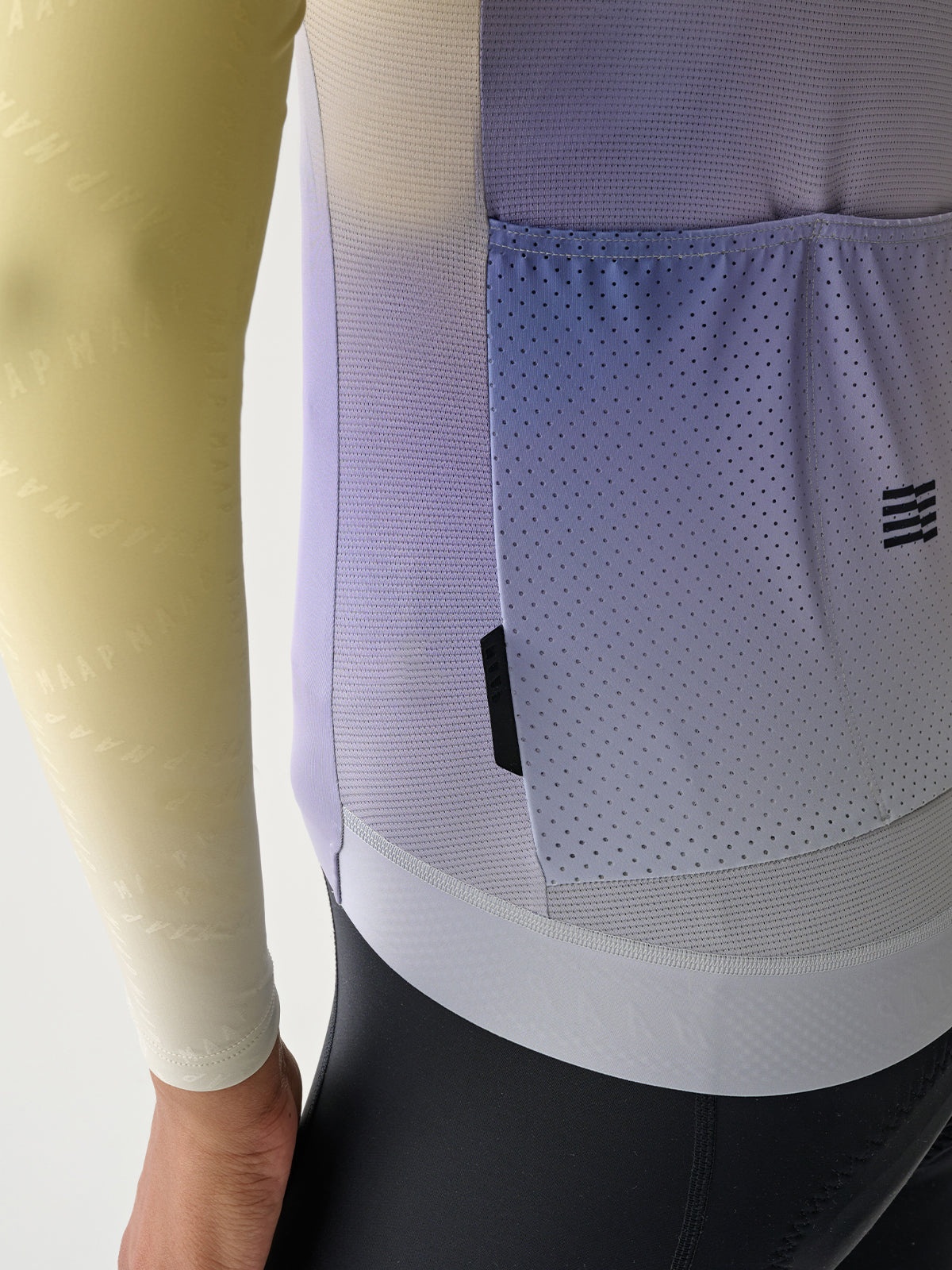 Women's Blurred Out Pro Hex LS Jersey - 5