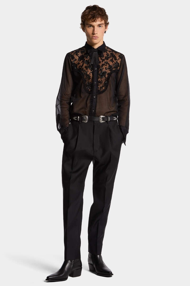 FASHION EMBROIDERED WESTERN SHIRT - 5