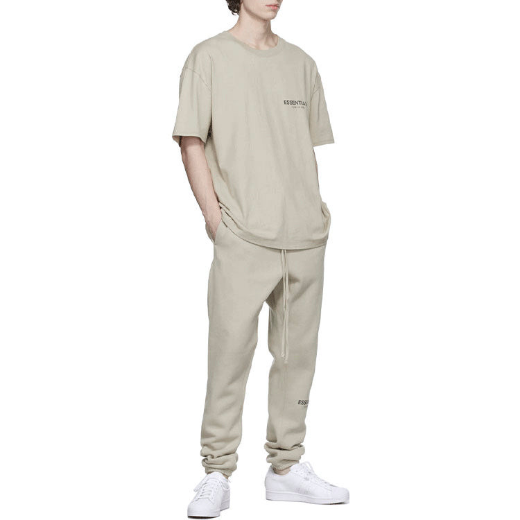 Fear of God Essentials FW21 T-Shirt Beige FOG-FW21-114 - 4
