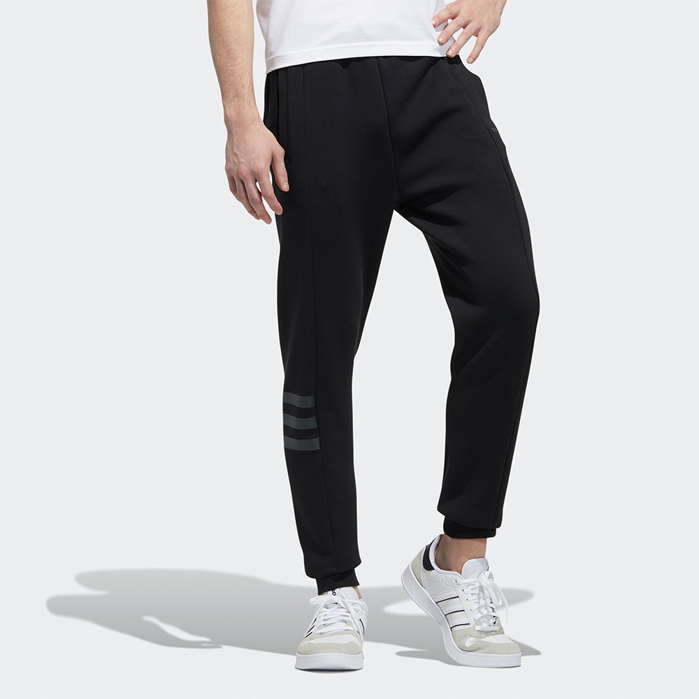 adidas neo M Cs Dk Tp Casual Sports Bundle Feet Long Pants Black GP5705 - 2