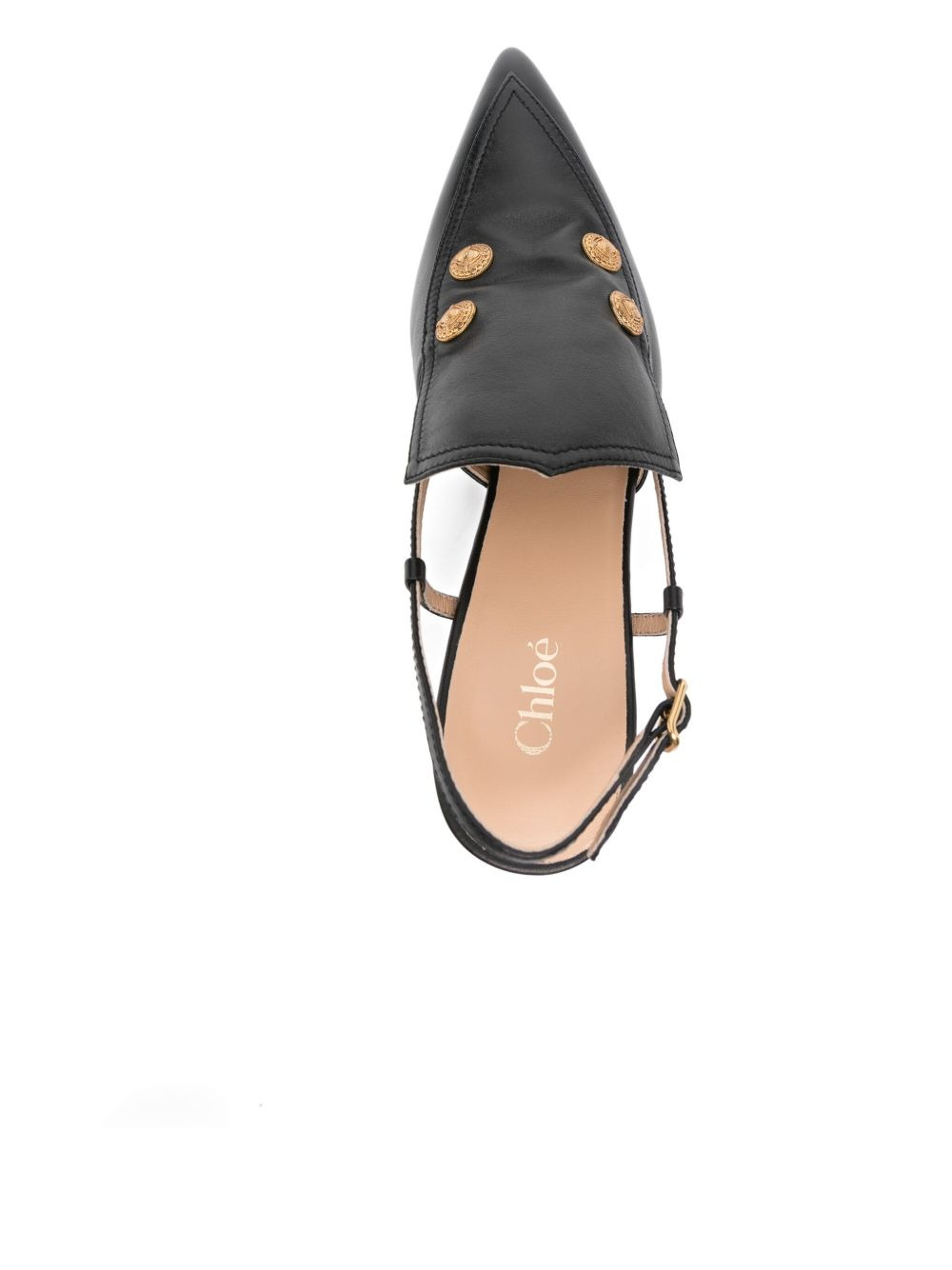 75mm Agnes slingback pumps - 4