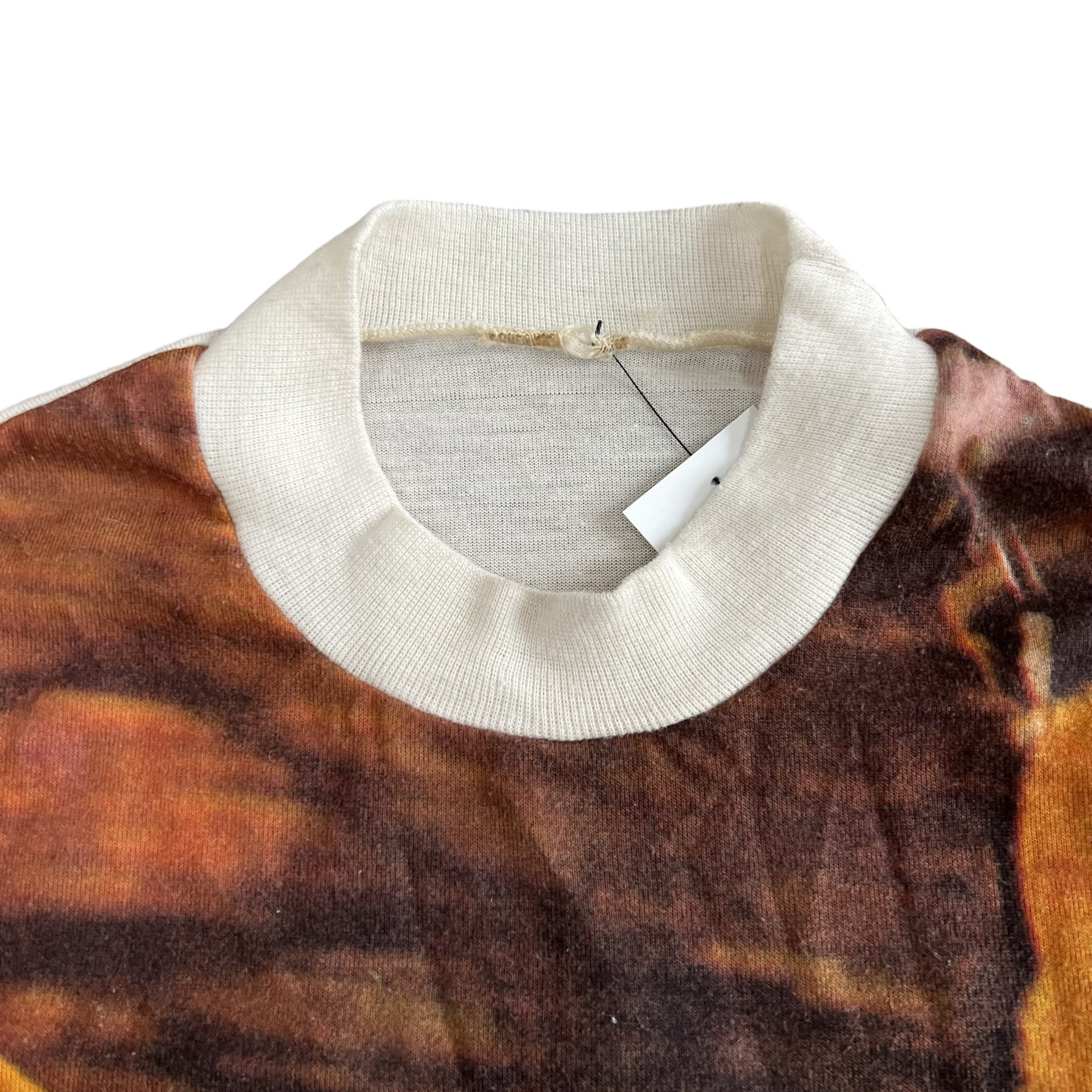 Final Blow - Vintage 70s Full Print Motorcycle T-Shirt SZ S - 5
