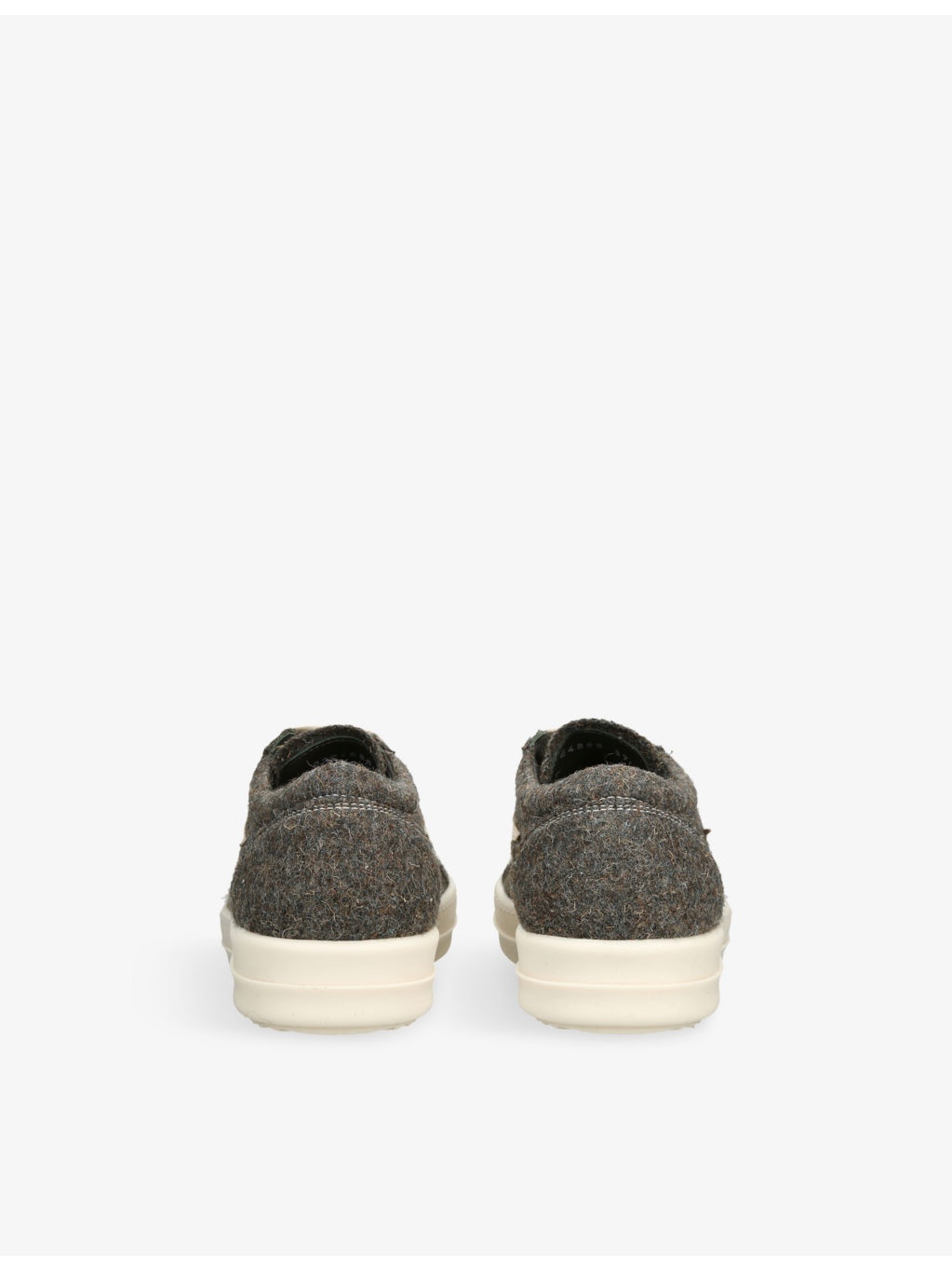Vintage Woven and Suede Low-Top Trainers - 4