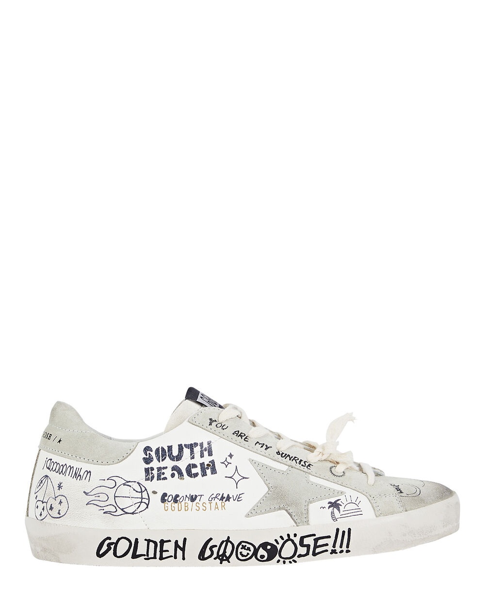 Superstar Leather Low-Top Sneakers - 1