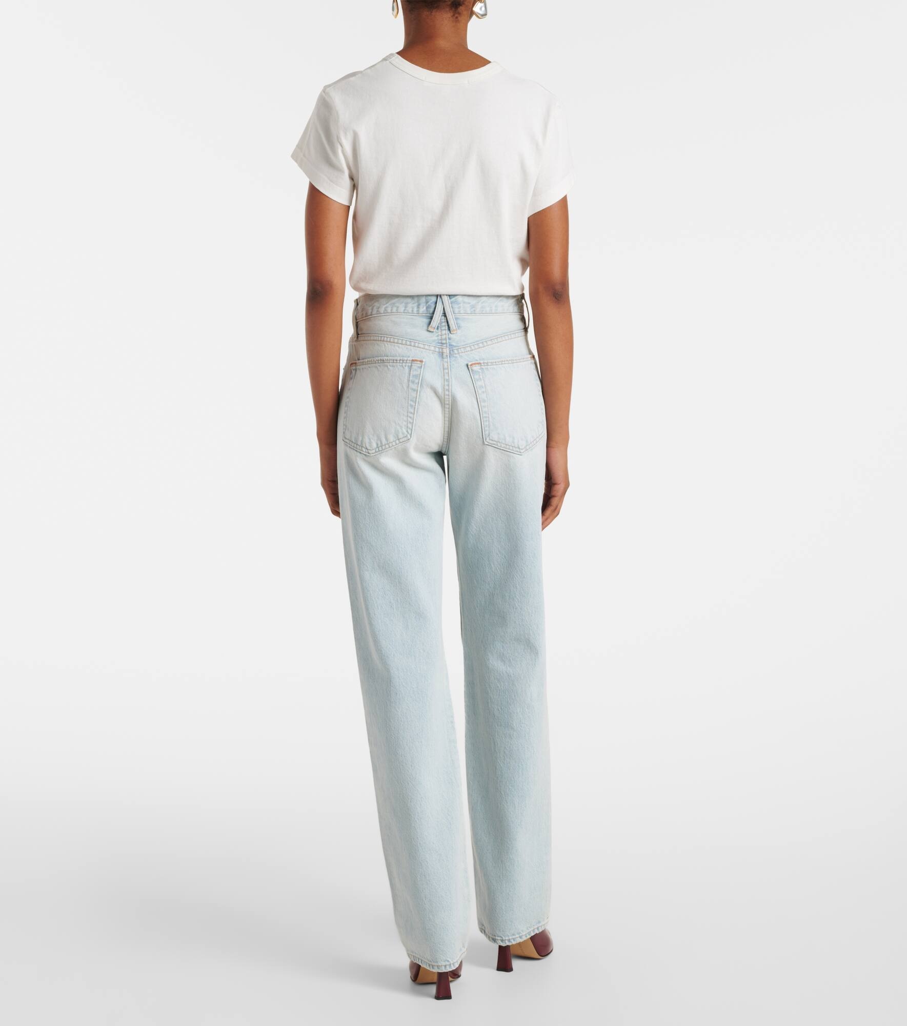 London high-rise straight jeans - 3