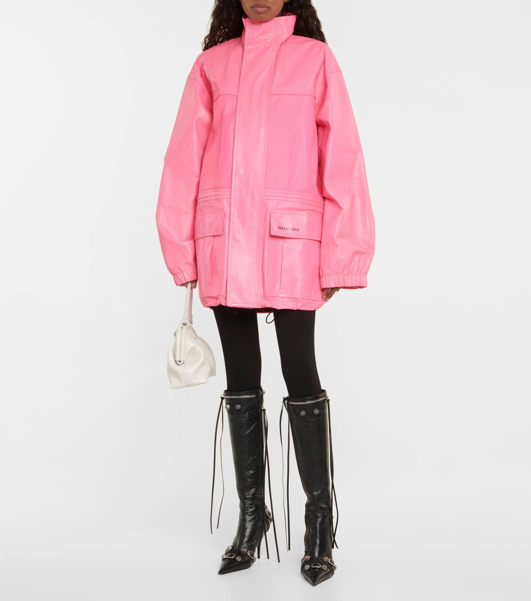 Cagole leather knee-high boots - 2