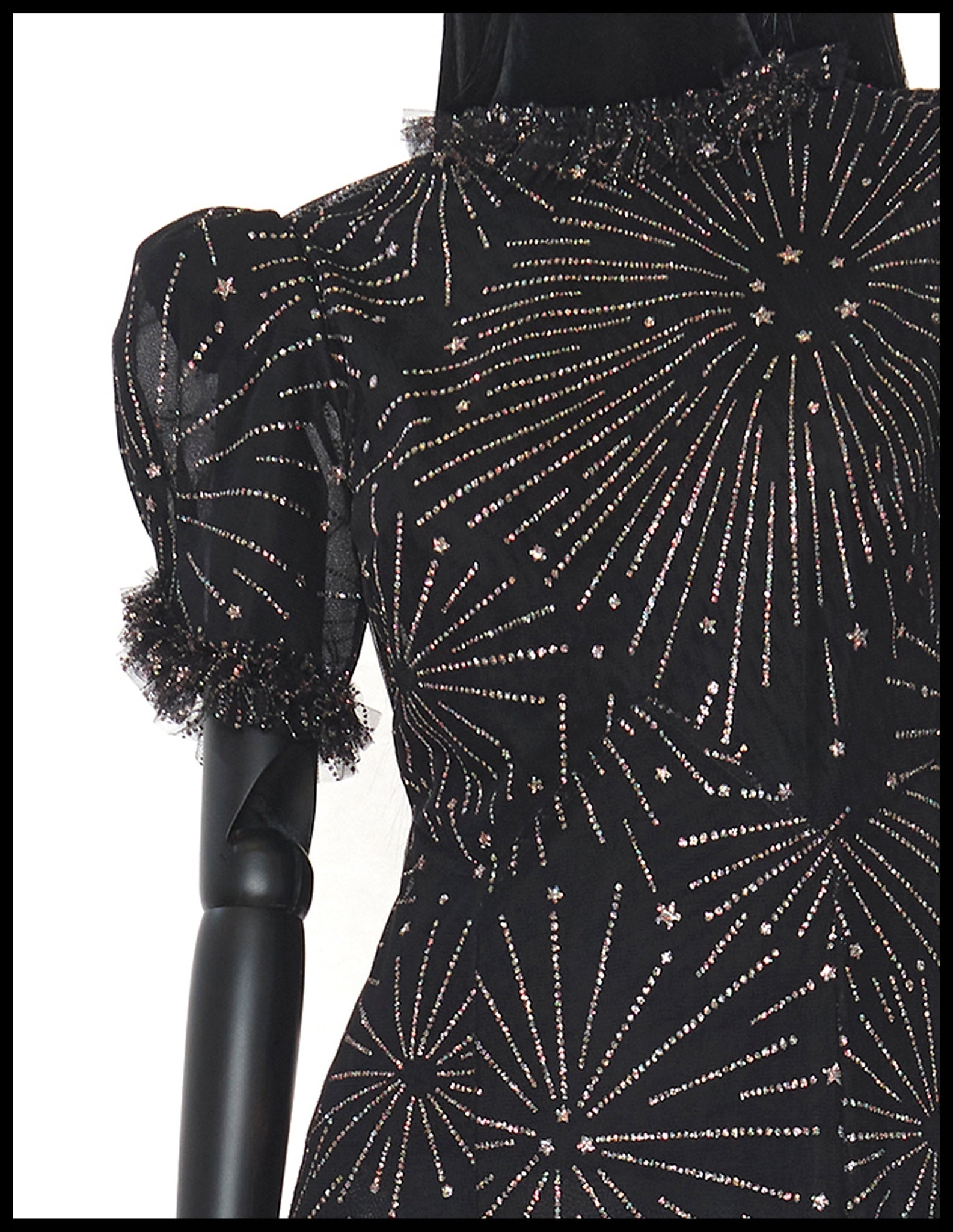 THE BLACK RAIN SKY ROCKET DRESS - 3