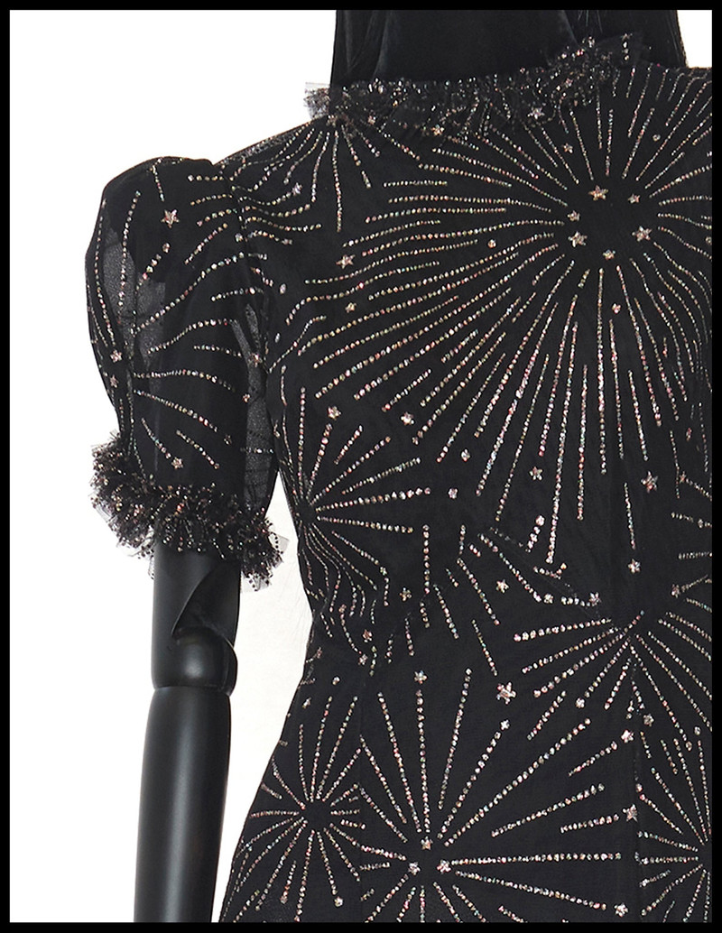 THE BLACK RAIN SKY ROCKET DRESS 3