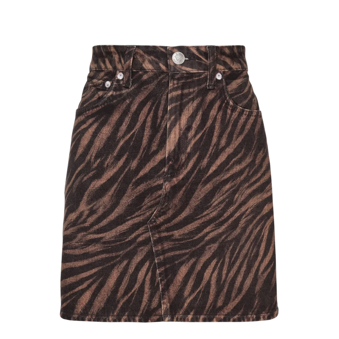Miramar Zebra Mini Skirt - 1