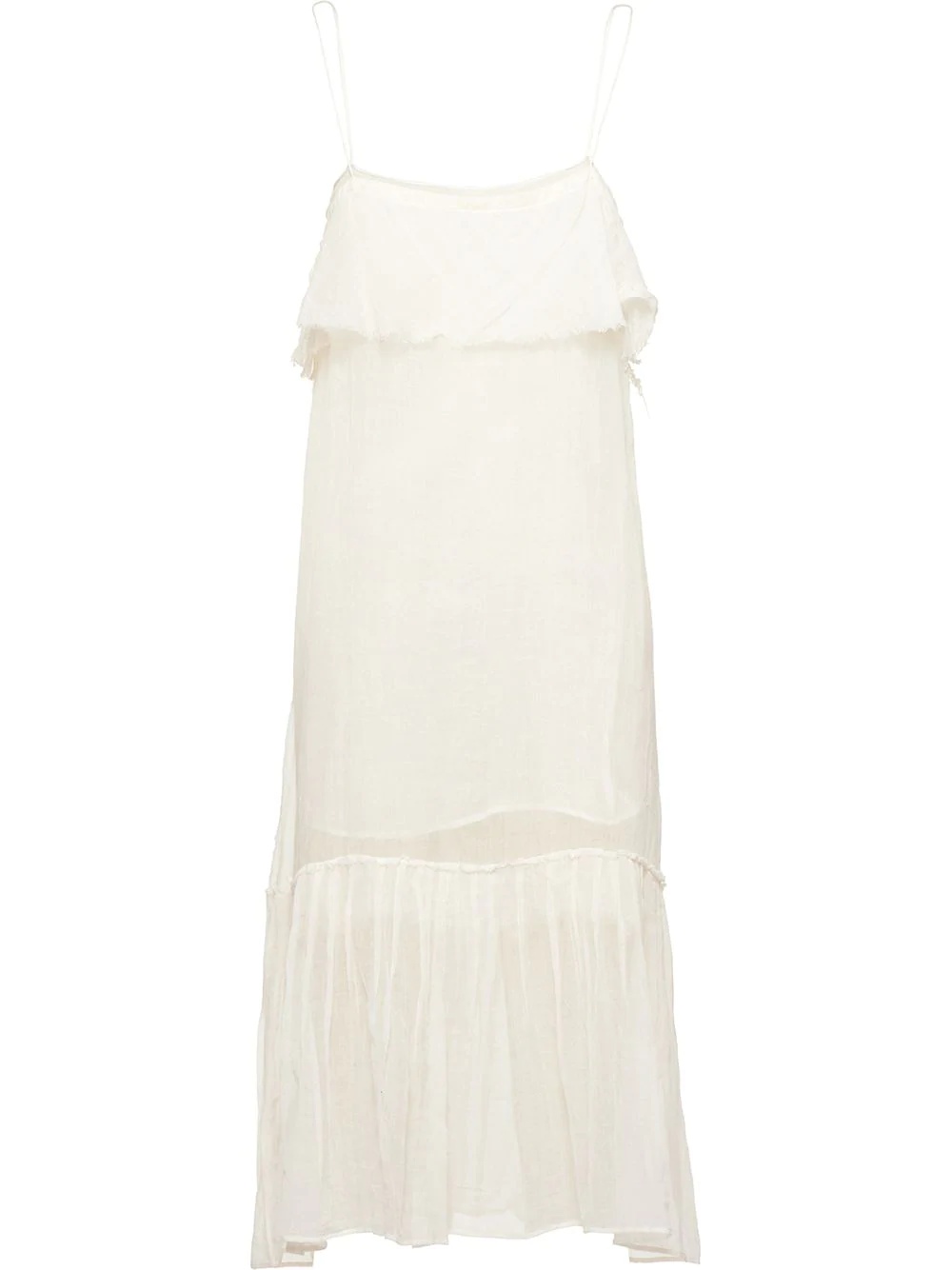 voile gauze dress - 1