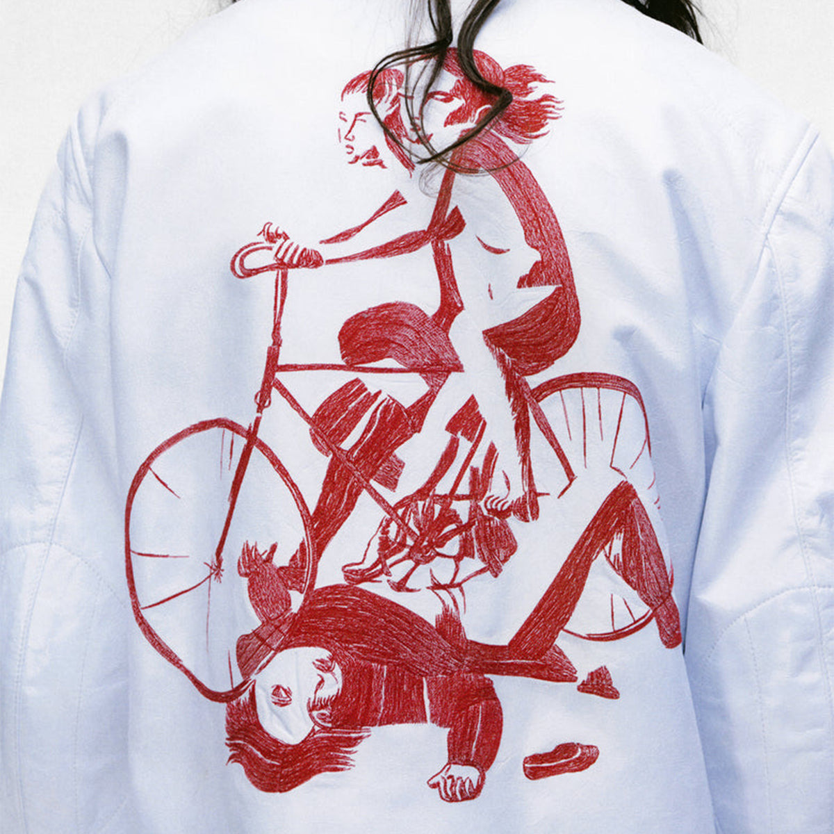 THE BULLY JACKET (WHITE/MULTI) - 3