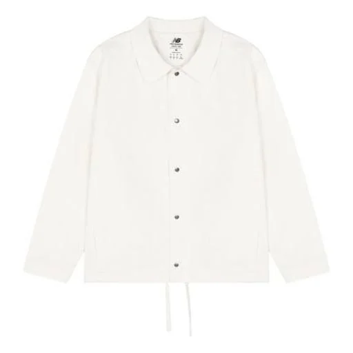 New Balance Athletics Nature State Coach Jacket 'White' AMJ23552-GIE - 1