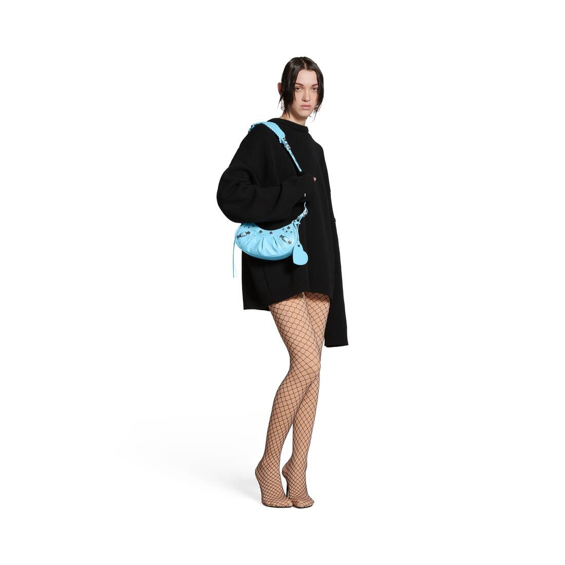 Women's Le Cagole Xs Shoulder Bag in Blue - 2