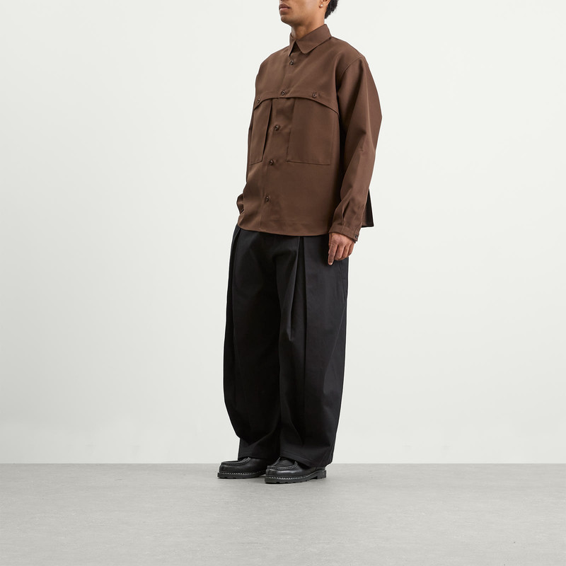 sage NATION Sage Nation Box Pleat Trouser outlook