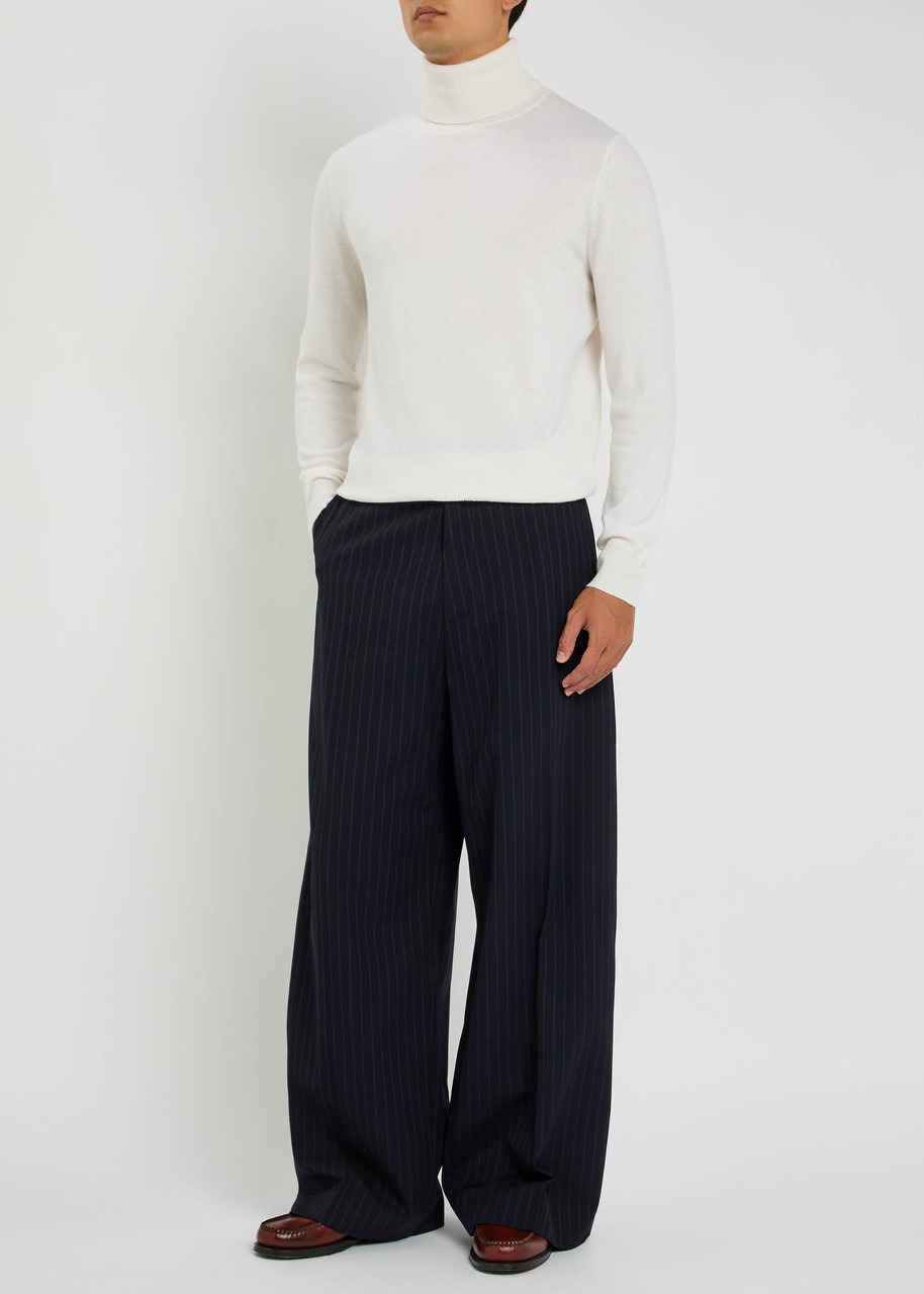 Allude Roll-neck Cashmere top - 4